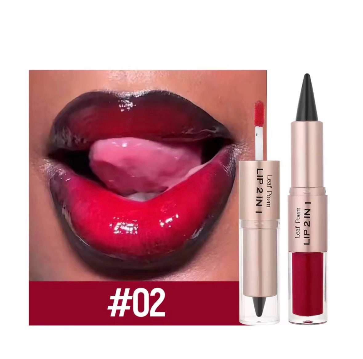 2 IN 1 LIPLINER & LIPGLOSS