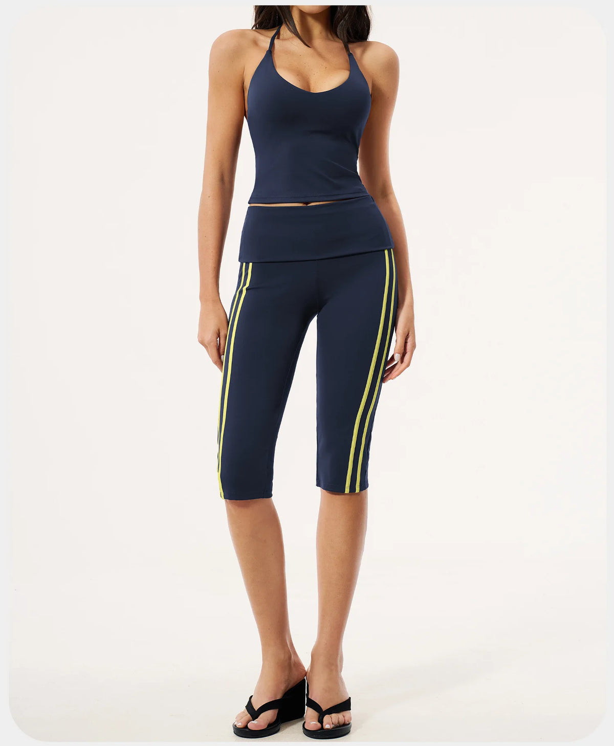 2PCS Yoga Suit Gym Fitness Outfits Women's Tracksuits Sports Bra Flared Trousers Suit Workout Clothes Female Yoga Sports Sets