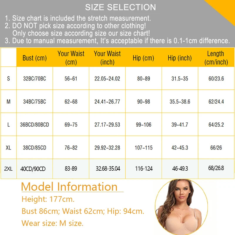 Slimming Full Length Shapewear Slips Nude Straight Tube Dress Body Shaper Women Skinny Under Dresses Underwire Cup Black