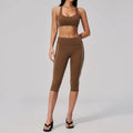 Yoga Suit Women Tracksuit Sports Set 2PCS Gym Outfits Running Workout Clothes Sports Bra Athletic Wear Yoga Clothing Sportswear
