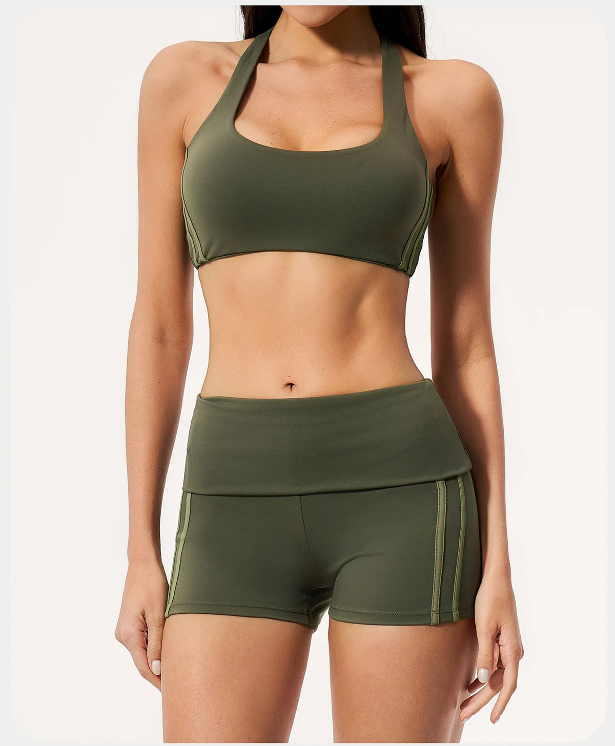 2PCS Yoga Suit Gym Fitness Outfits Women's Tracksuits Sports Bra Flared Trousers Suit Workout Clothes Female Yoga Sports Sets