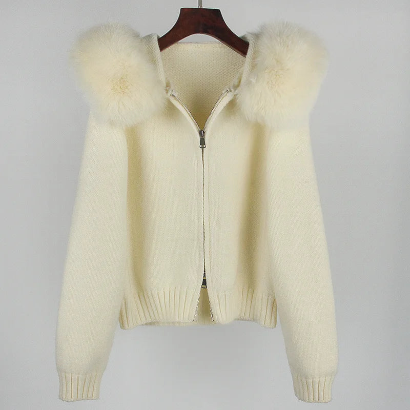 LUXE Faux-Fur Jacket