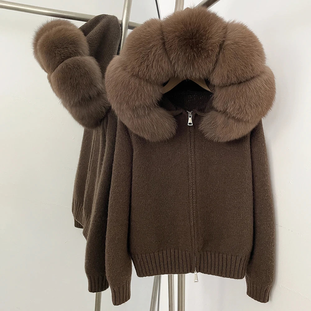 LUXE Faux-Fur Jacket