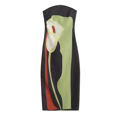 ÉLAN Backless Dress