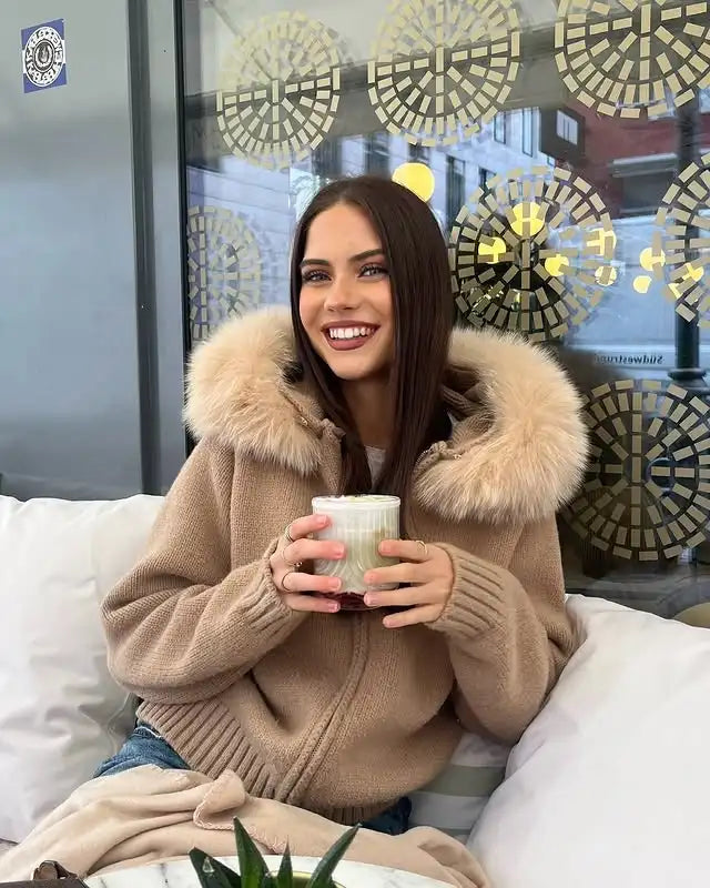 LUXE Faux-Fur Jacket