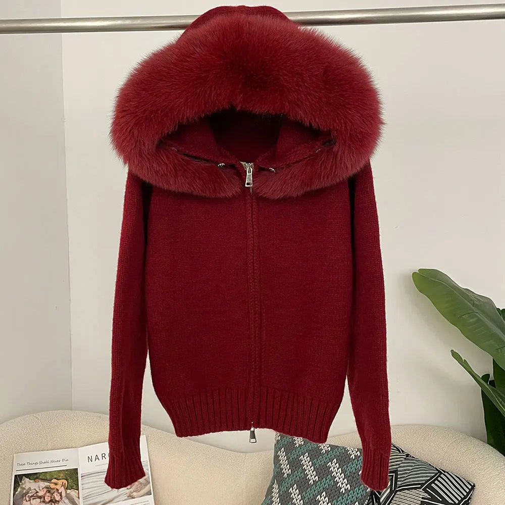 LUXE Faux-Fur Jacket