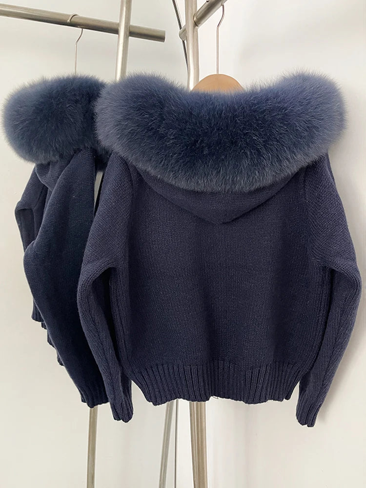 LUXE Faux-Fur Jacket