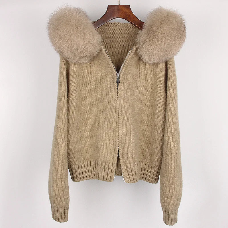 LUXE Faux-Fur Jacket