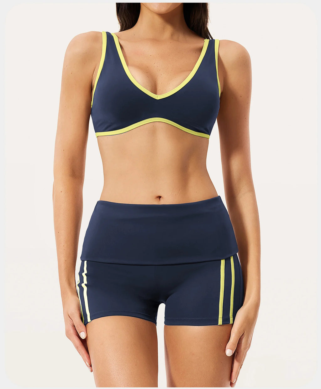 2PCS Yoga Suit Gym Fitness Outfits Women's Tracksuits Sports Bra Flared Trousers Suit Workout Clothes Female Yoga Sports Sets