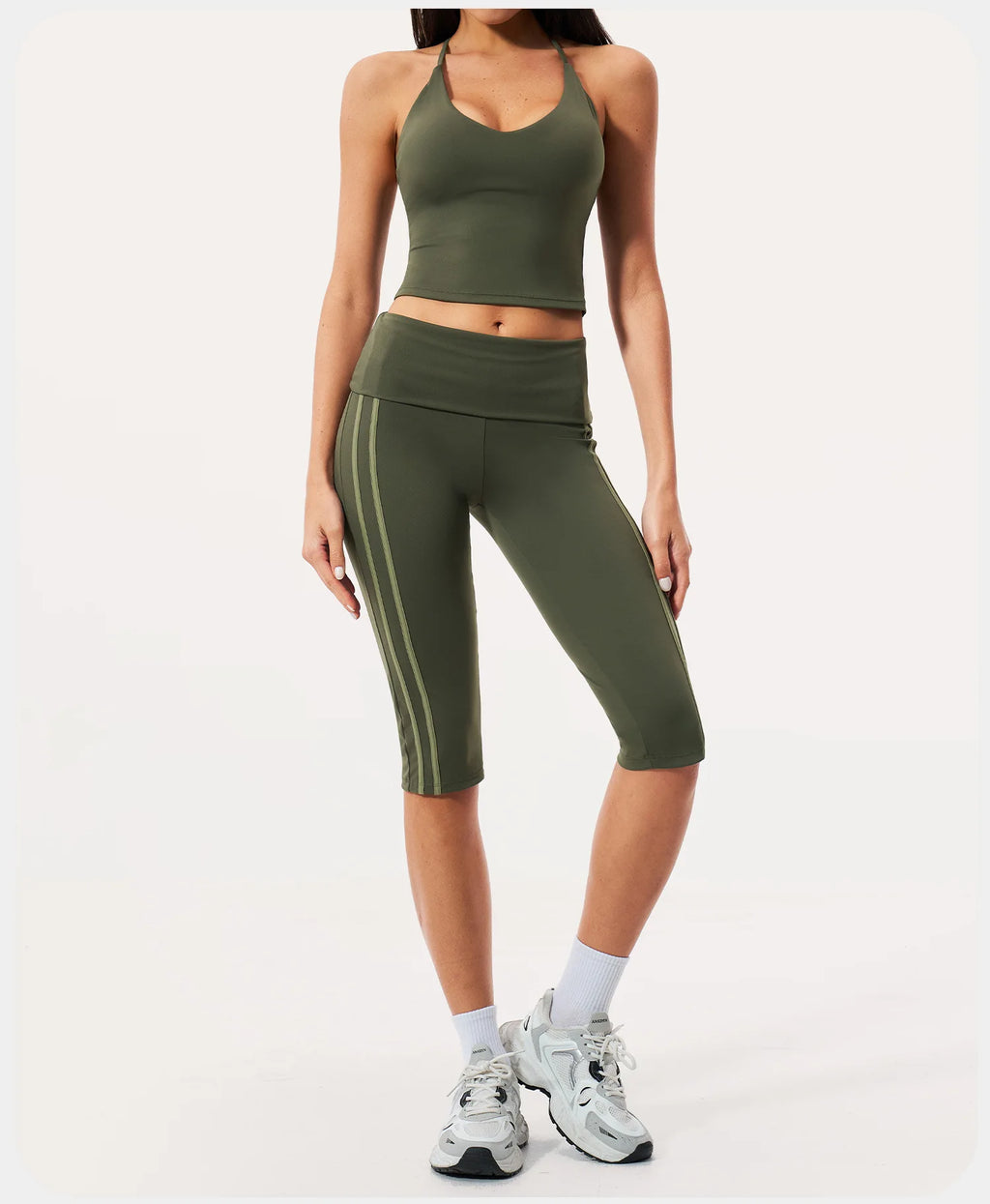 2PCS Yoga Suit Gym Fitness Outfits Women's Tracksuits Sports Bra Flared Trousers Suit Workout Clothes Female Yoga Sports Sets