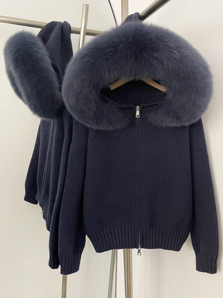 LUXE Faux-Fur Jacket