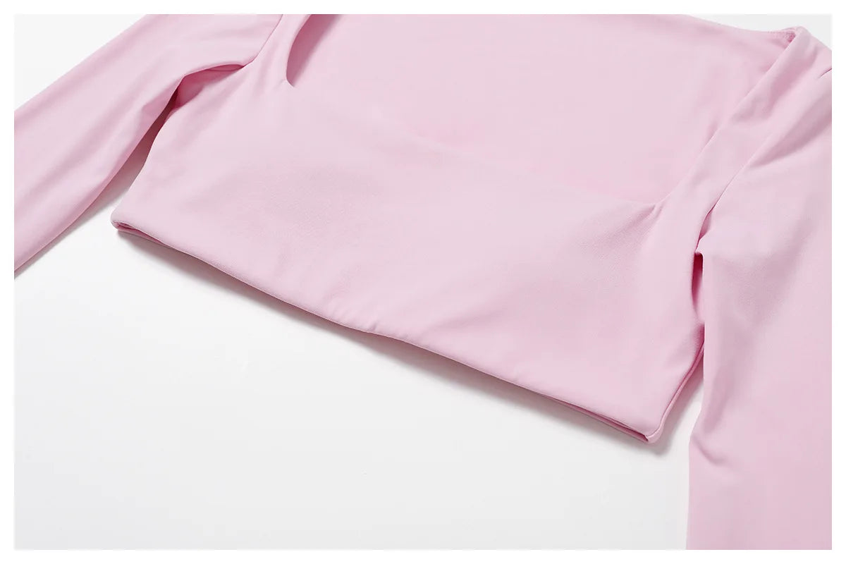 New Summer Long sleeve Shirt Sports Set Women Fitness Yoga Suit Crop Top High Waist Gym Set Women Quick-Dry 2Pcs Yoga Clothes